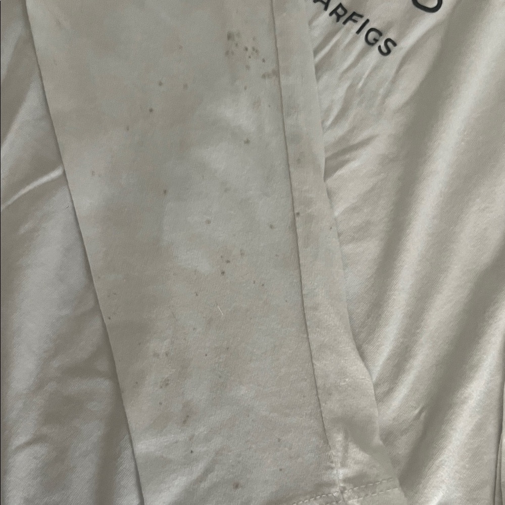 FIGS White Long Sleeve Nurse Shirt - Picture 5 of 5